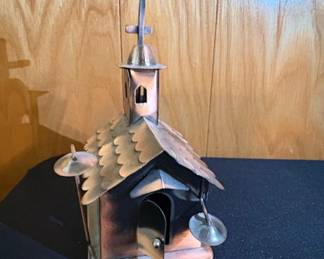 Vintage Berkeley Designs Copper or Tin Church Music Box