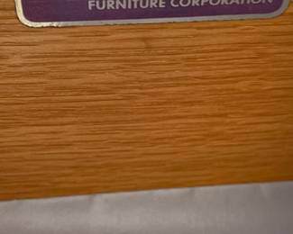 United Furniture Corporation Elegance MidCentury Modern Highboy Dresser third image