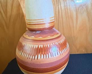 Vintage Tonala Mexican Pottery Jug and Cup Set