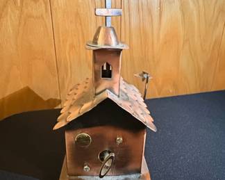Vintage Berkeley Designs Copper or Tin Church Music Box third image