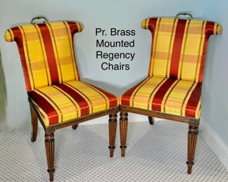 Ant. Regency Chairs