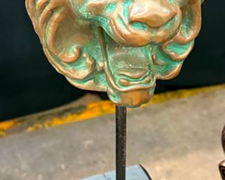 Copper Lion Head