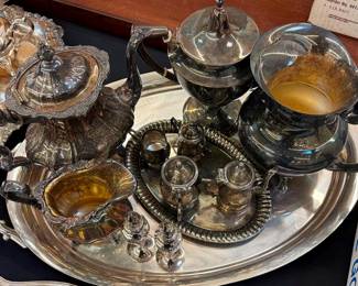 Silver Plate Serving Dishes