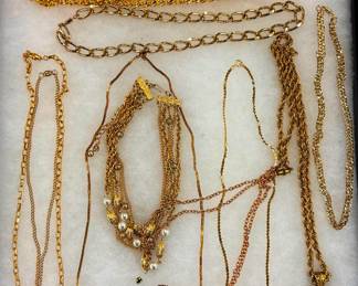 Gold Tone Necklaces