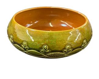 Artist Signed Pottery Bowl