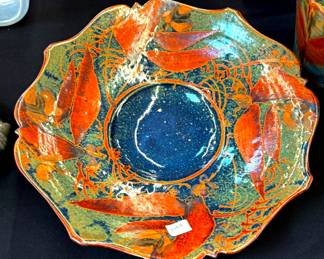 Large Handmade Pottery Bowl