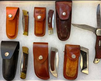 Case and Schrade Pocket Knives