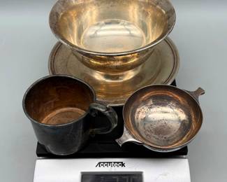 376 grams Sterling Silver, not weighted