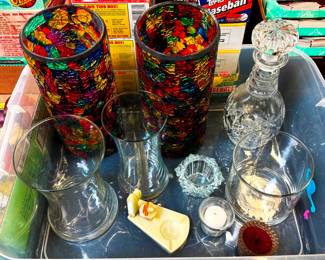 Decorative Glass and Vases