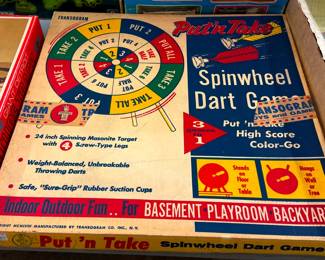 Spinwheel Dart Game