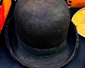 Vintage Bowler Hat