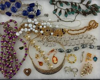 Necklaces, Brooches Costume Jewelry