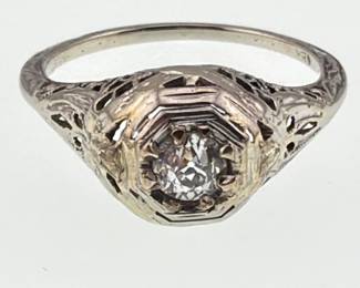 18kt diamond ring