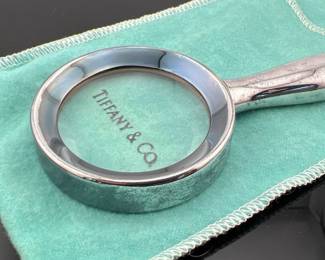 Elsa Peretti Tiffany and Co. sterling silver magnifying glass