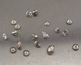 Loose diamonds (1.39 ctw) taken from marked 14kt jewelry