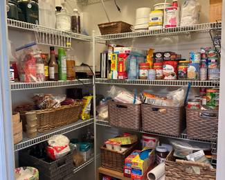 Food in freezer also