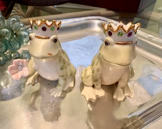 Adorable Princess and Princess Frog Lenox $40