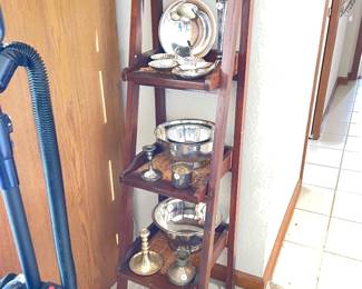 misc. silverplate & display