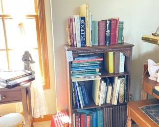 vintage bookcase