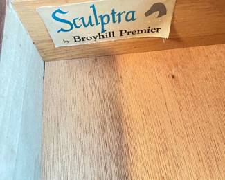 inside the vintage buffet