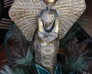 Decorative metal angel