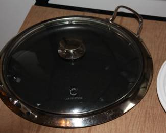 Curtis Stone warming platter w/lid