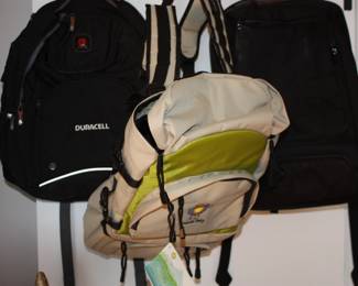 3 Back packs