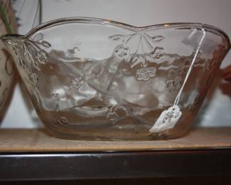 Vintage Anchor Hocking salad bowl