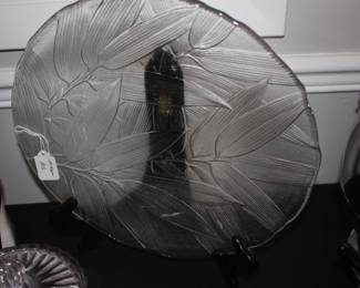 Mikasa leaf pattern platter