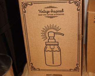 NIB soap & lotion dispenser