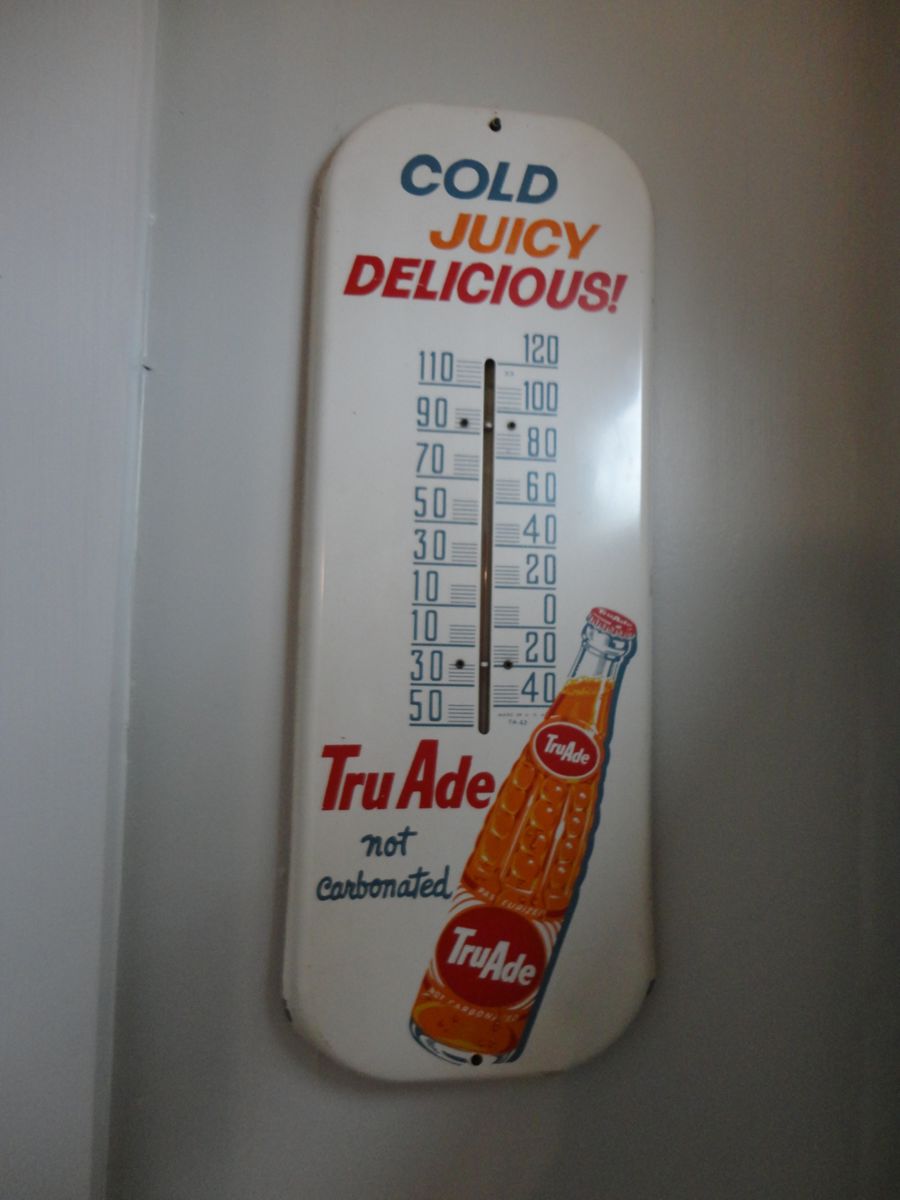 1950 Tru Ade Soda Thermometer