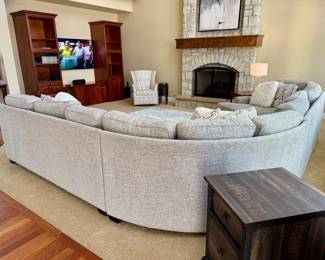 Walter E Smithe Camden 4 Pc Sectional Sofa  Retails now for $11,000 for only 3 Pc's 