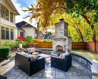 Estate Sale Home Patio