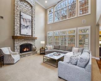 Estate Sale home  Family Room