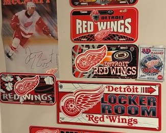 Detroit Red Wings collectibles