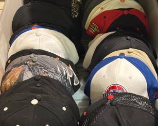 Hundreds of brand new never worn hats