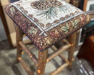 Rustic stool 