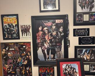 Kiss and Harley Davidson collectibles