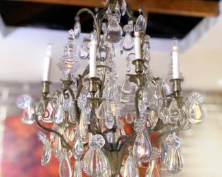 Antique Baccarat Chandelier