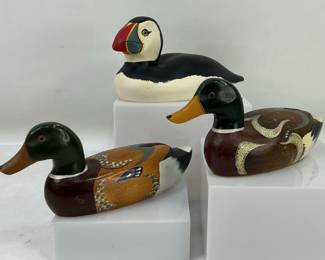 Wooden Birds