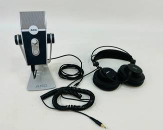 AKG Microwave & Headphones