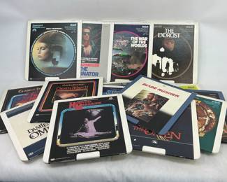 Collection of Vintage Capacitance Electronic Video Disc Movies