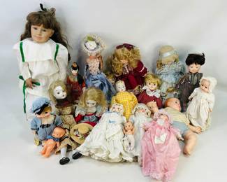 Porcelain Dolls & More