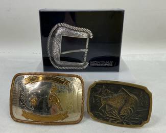 BTS, Montana Silversmiths Buckles & More