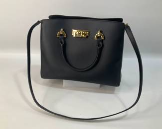 Zac Posen "Eartha" in Black Leather