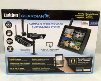 Uniden Guardian Wireless Video Surveillance