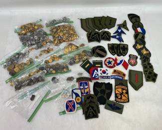 Military Patches & Buttons