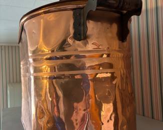 Antique Copper Boiler Wash Tub $150.00. 28”w 12”d 13”t