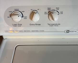 Maytag Washer & Dryer  $