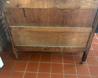 Primitive Oak Chest on Castors $185.00
38” w 18.5”d 33”t